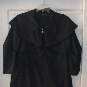 Paolo Tricot Black Coat Womens  Small
